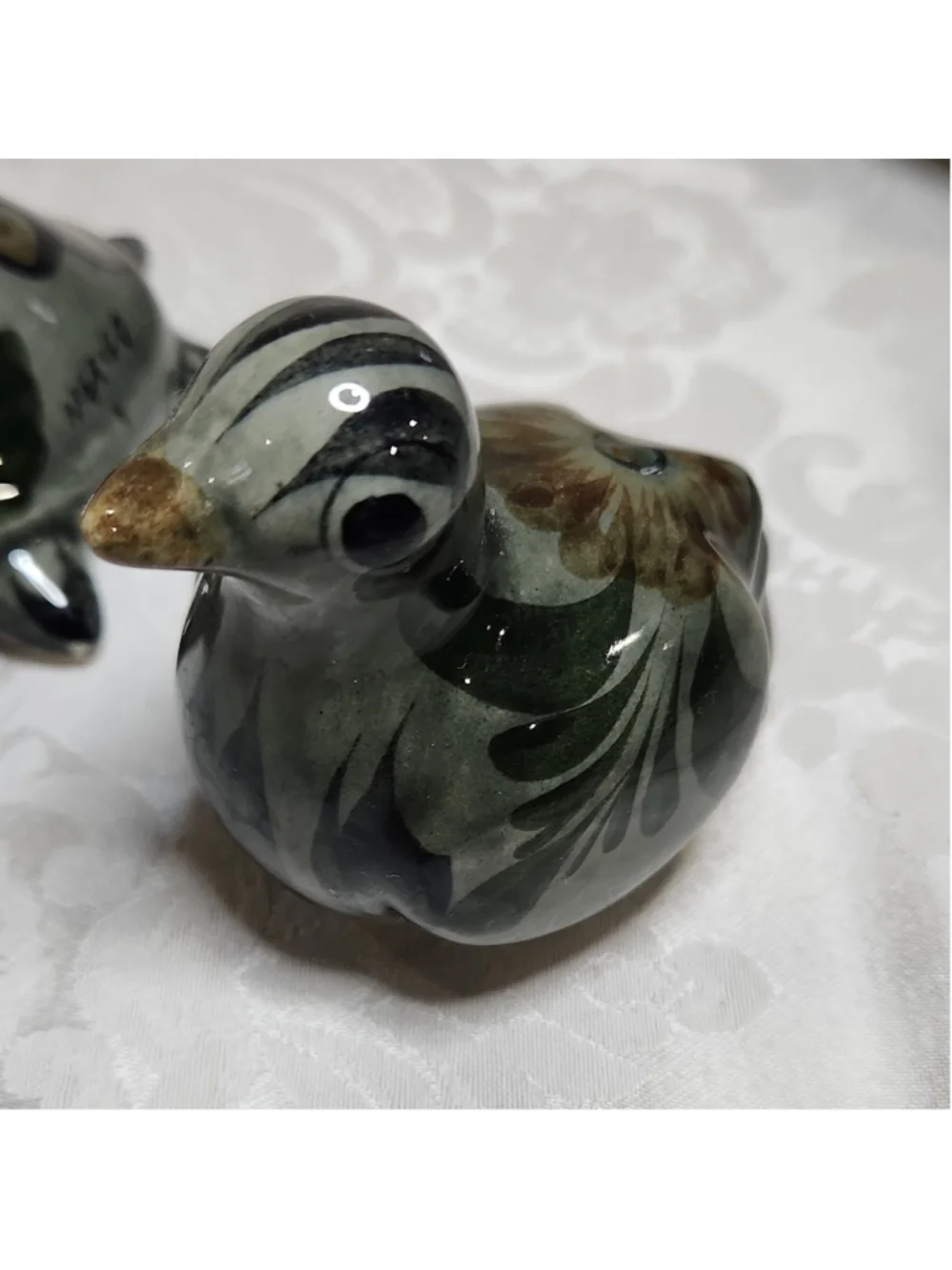 Vintage Tonalá Mexican Pottery Miniatures Set of 3 – Animals Figures Excellent